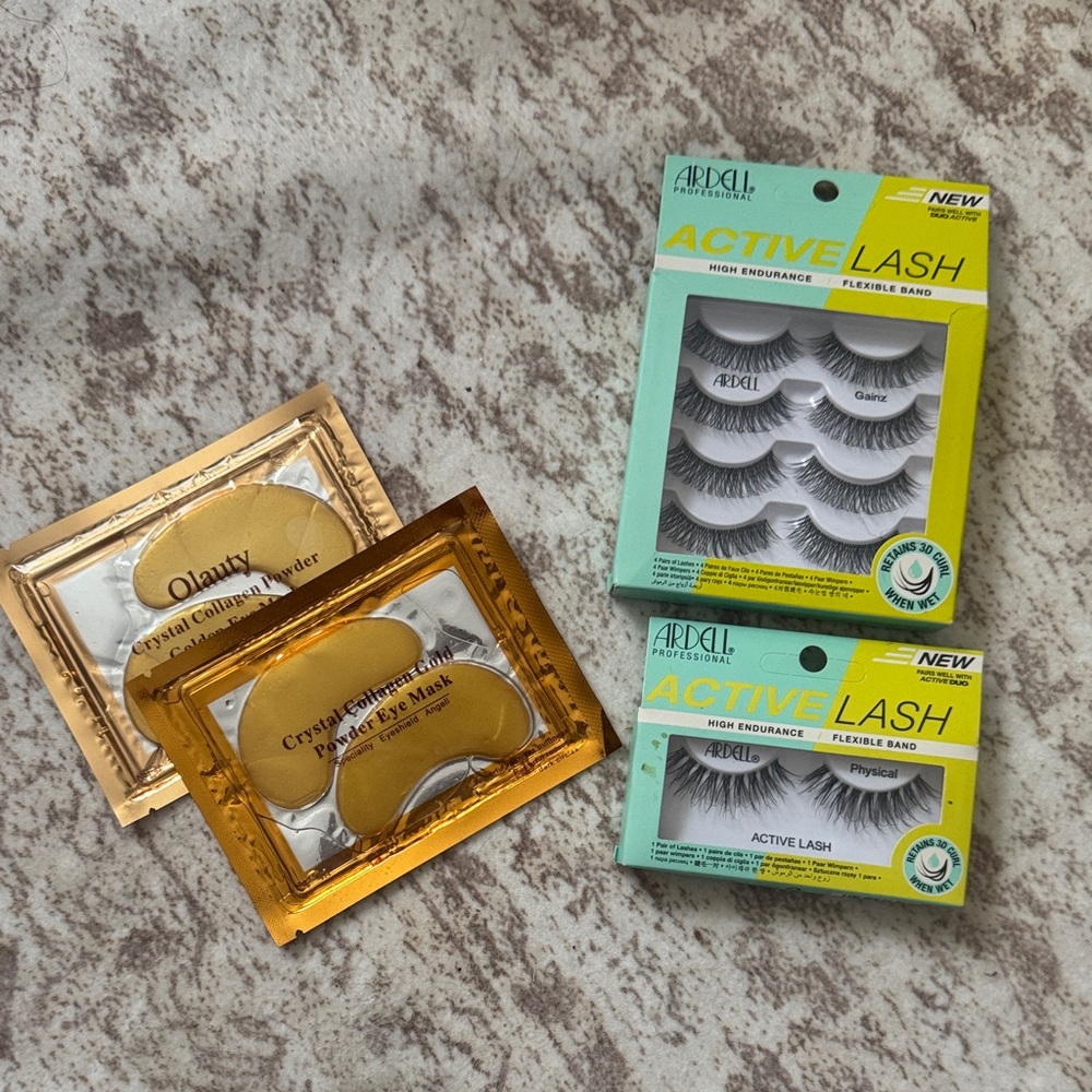 Ardell Lash multi pack Bundle with 2 eye masks